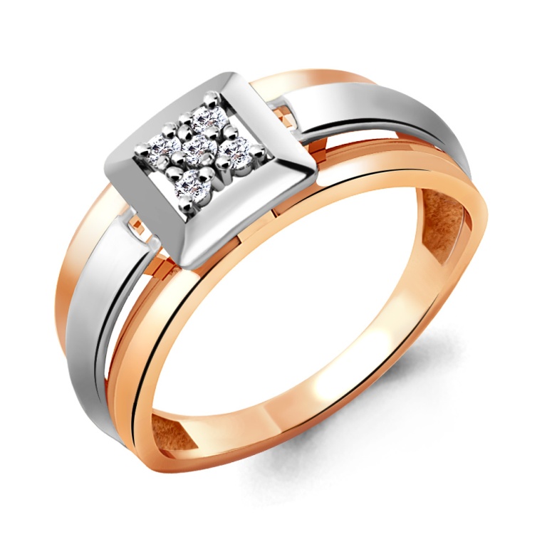 Кольцо из красного золота 585 пробы 68287