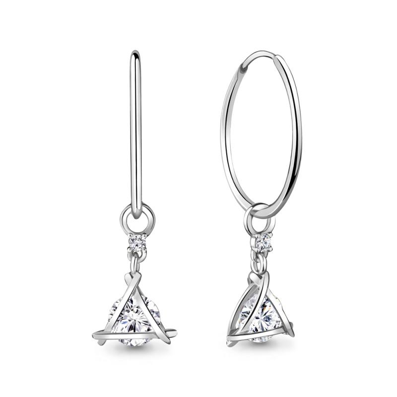 Серьги из серебра 48170А