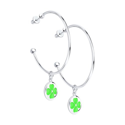 Серьги из серебра 94024476