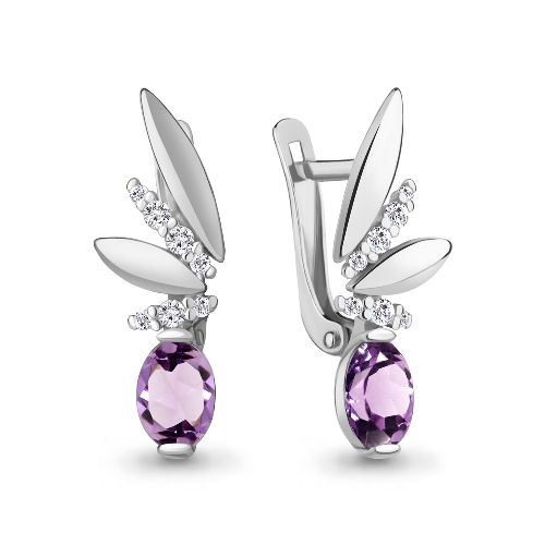 Серьги из серебра 4795104А