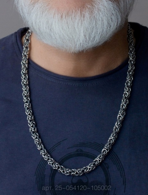 Цепь из серебра 28-054120-105002  д. 1,2