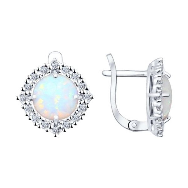 Серьги из серебра 94021892