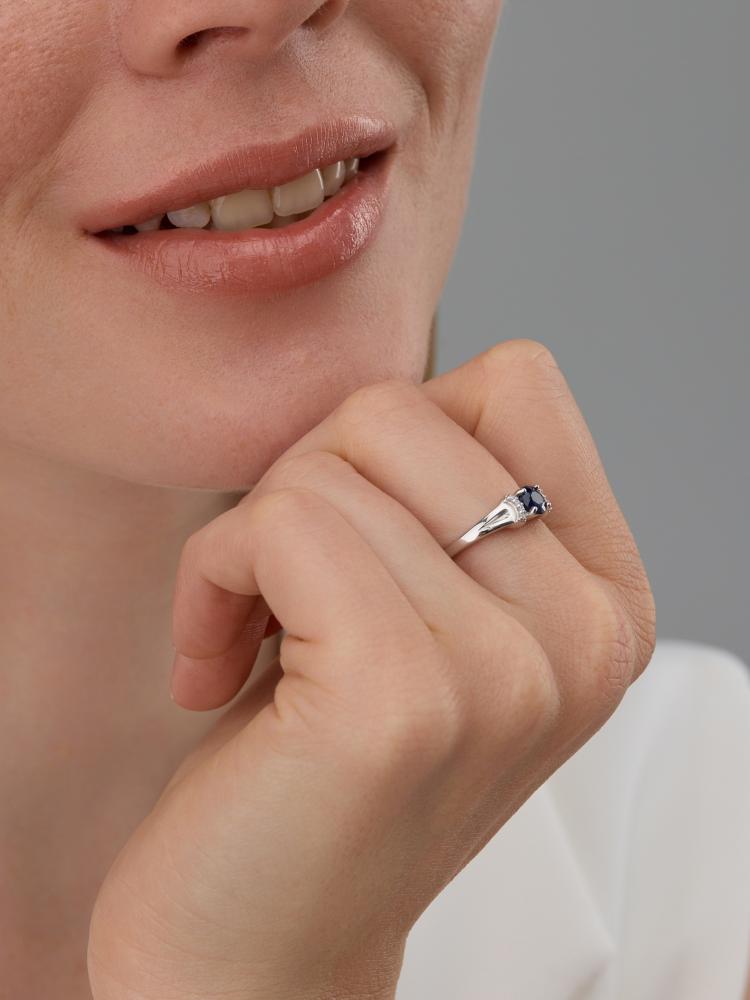 Кольцо из серебра 01-4562/000С-00