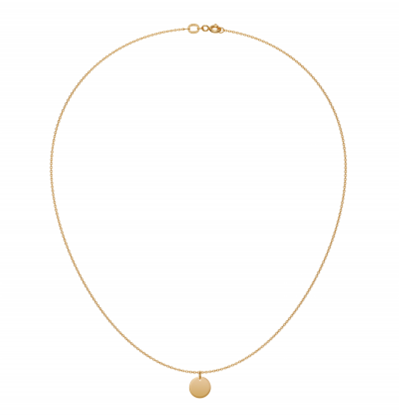 Колье из красного золота 585 пробы НХ12-1873 д. 0,3 мм