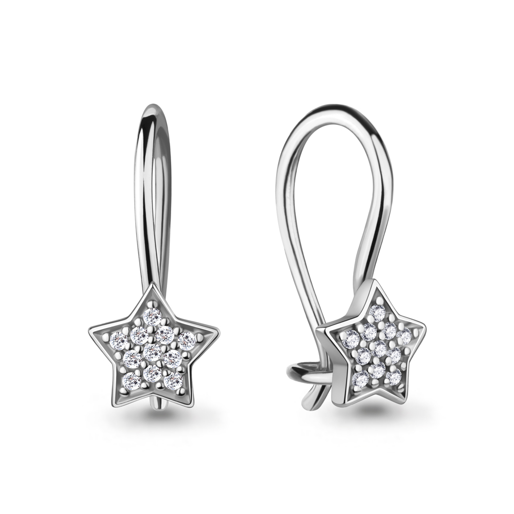 Серьги из серебра 490029