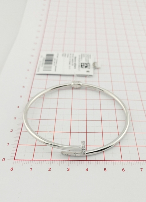 Браслет из родированого серебра 925 пробы с070413