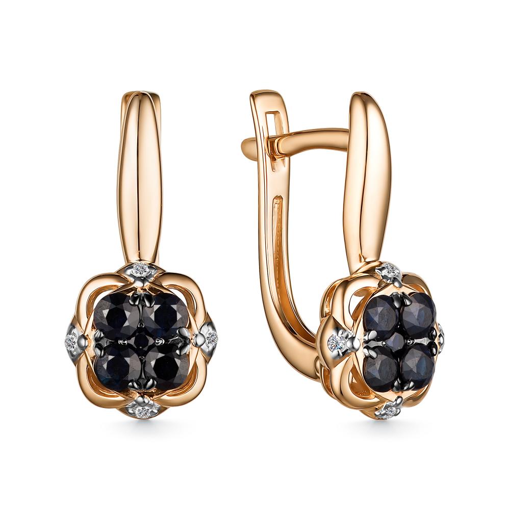 Серьги из золота 25436-102