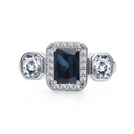 Кольцо из серебра 01-3857/0НСЛ-00