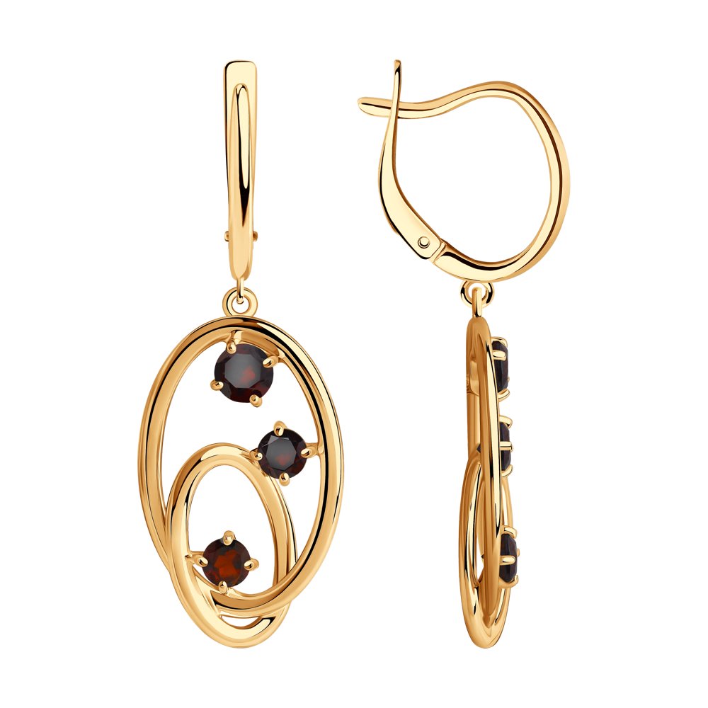 Серьги из серебра 92022304