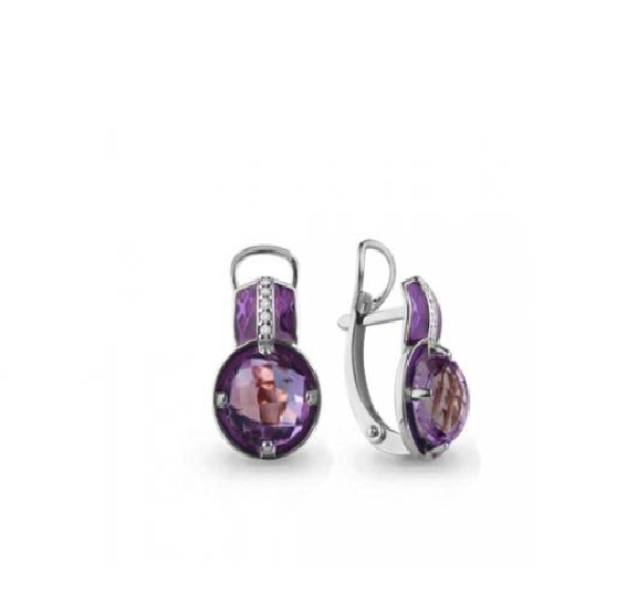Серьги из серебра 4464204А