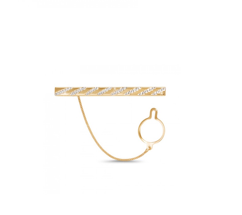 Зажим из золота 585 пробы 017023