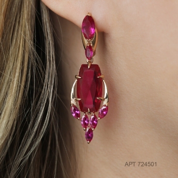Серьги из золота 724501