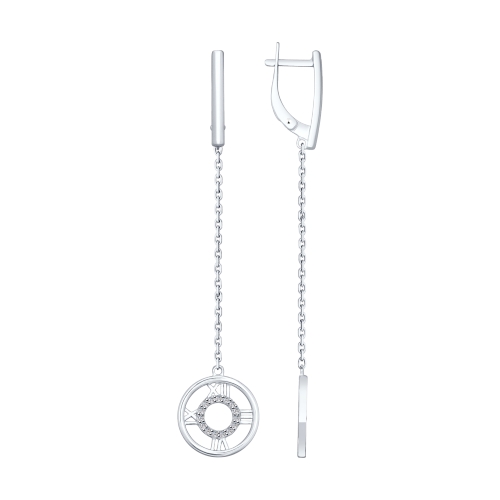 Серьги из серебра 94023089