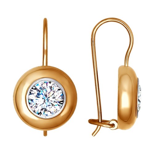 Серьги из золота 027339