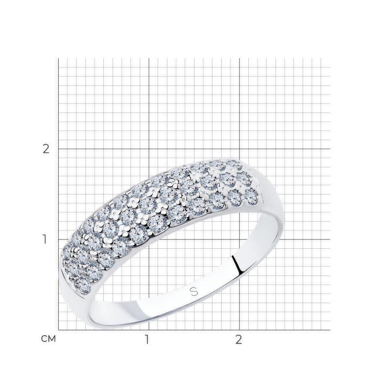 Кольцо из серебра 94010062
