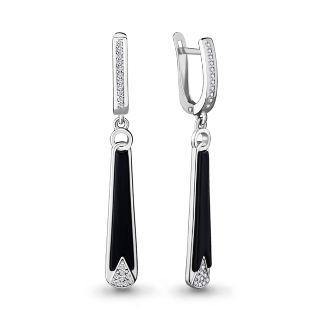 Серьги из серебра 46907А