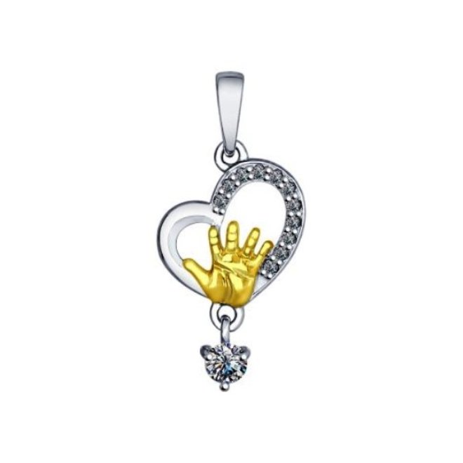Подвеска из серебра 94031906