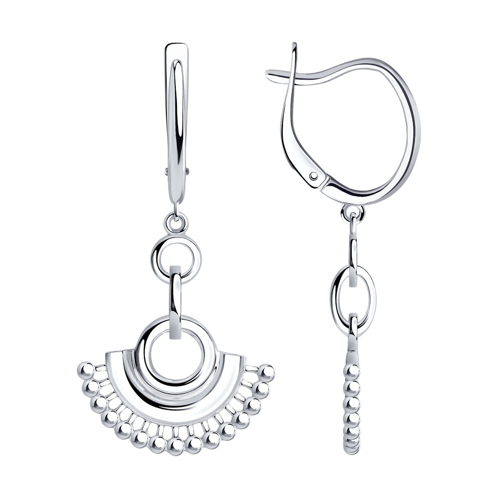 Серьги из серебра 94024090