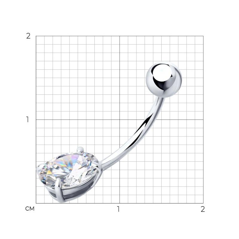 Пирсинг из серебра 94060056