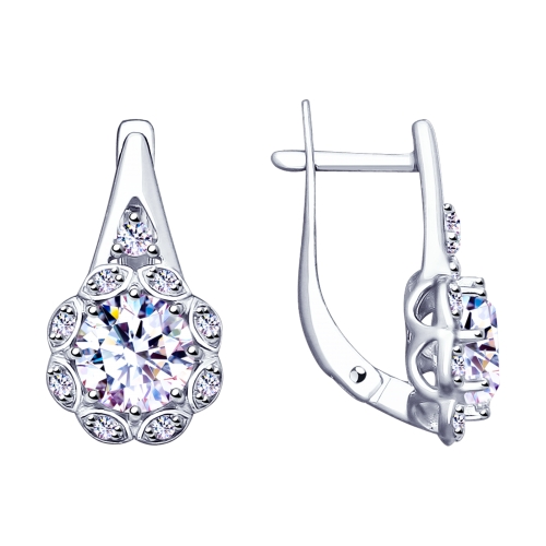 Серьги из серебра 94023082