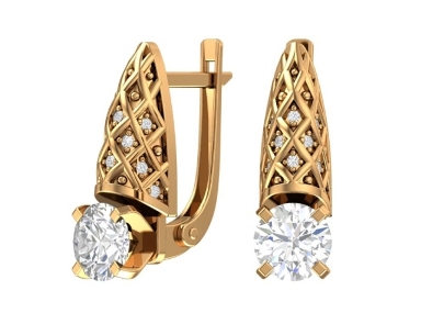 Серьги из золота 2100762-00770