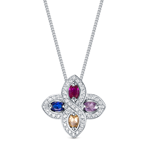 Колье из серебра 06-1549/0М16-00