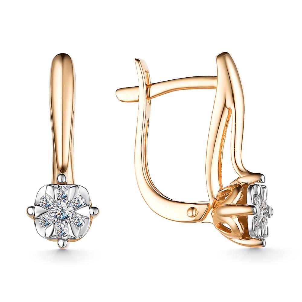 Серьги из золота 25250-100