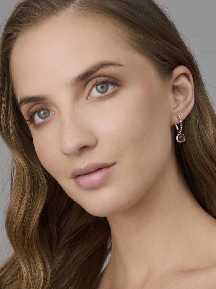 Серьги из серебра 02-4823/00ГХ-00