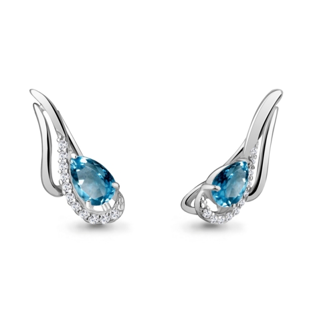 Серьги из серебра 4770208А