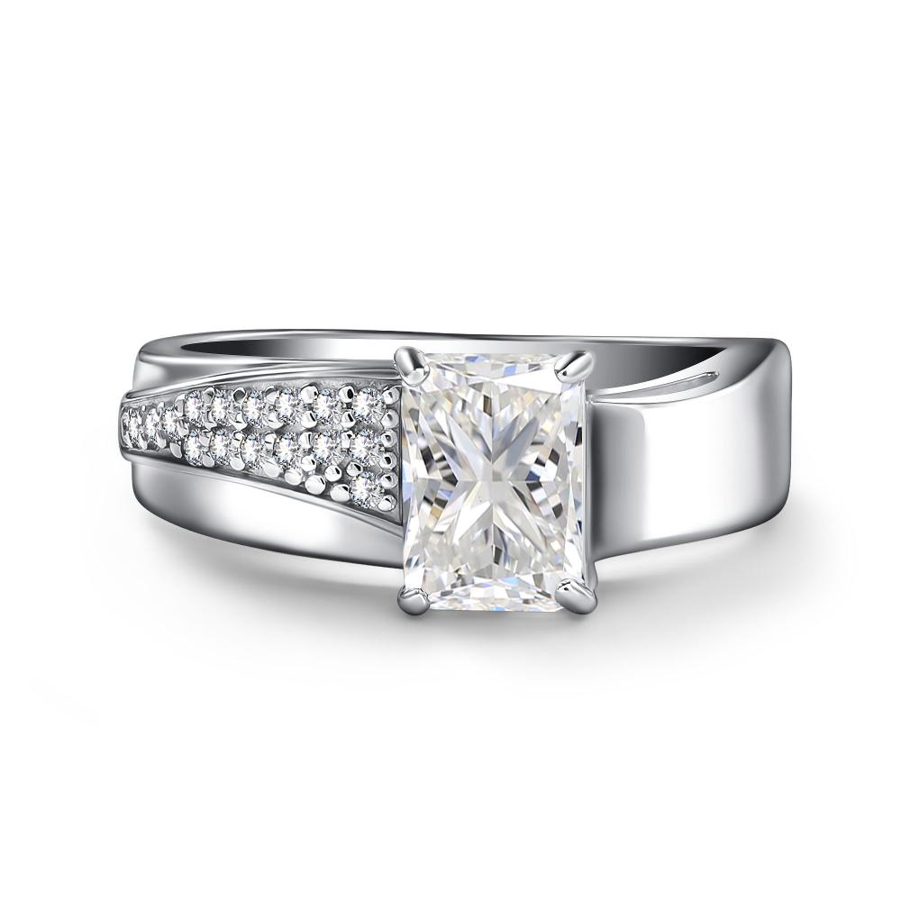 Кольцо из серебра 01-4421/00ГХ-00