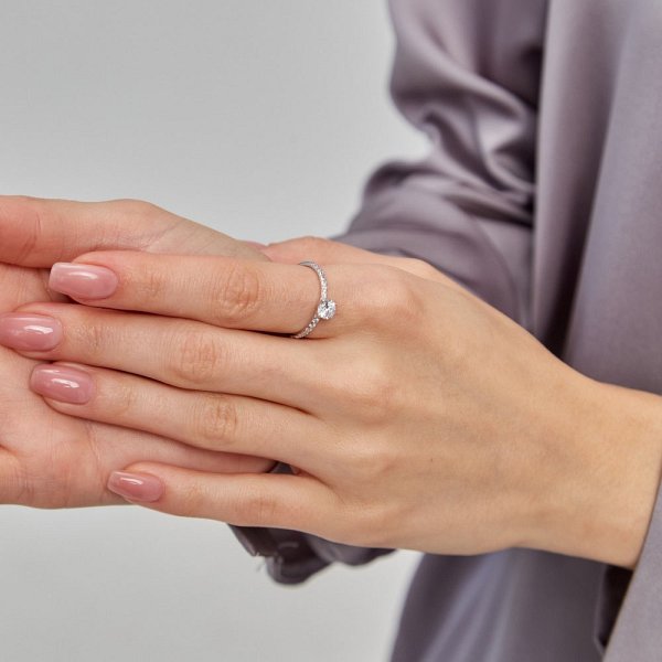 Кольцо из серебра 0101368-00775