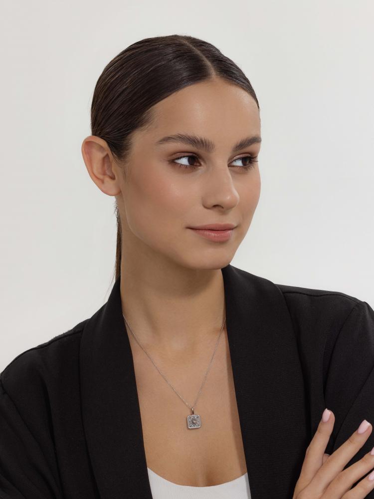 Подвеска из серебра 03-4109/000Б-17