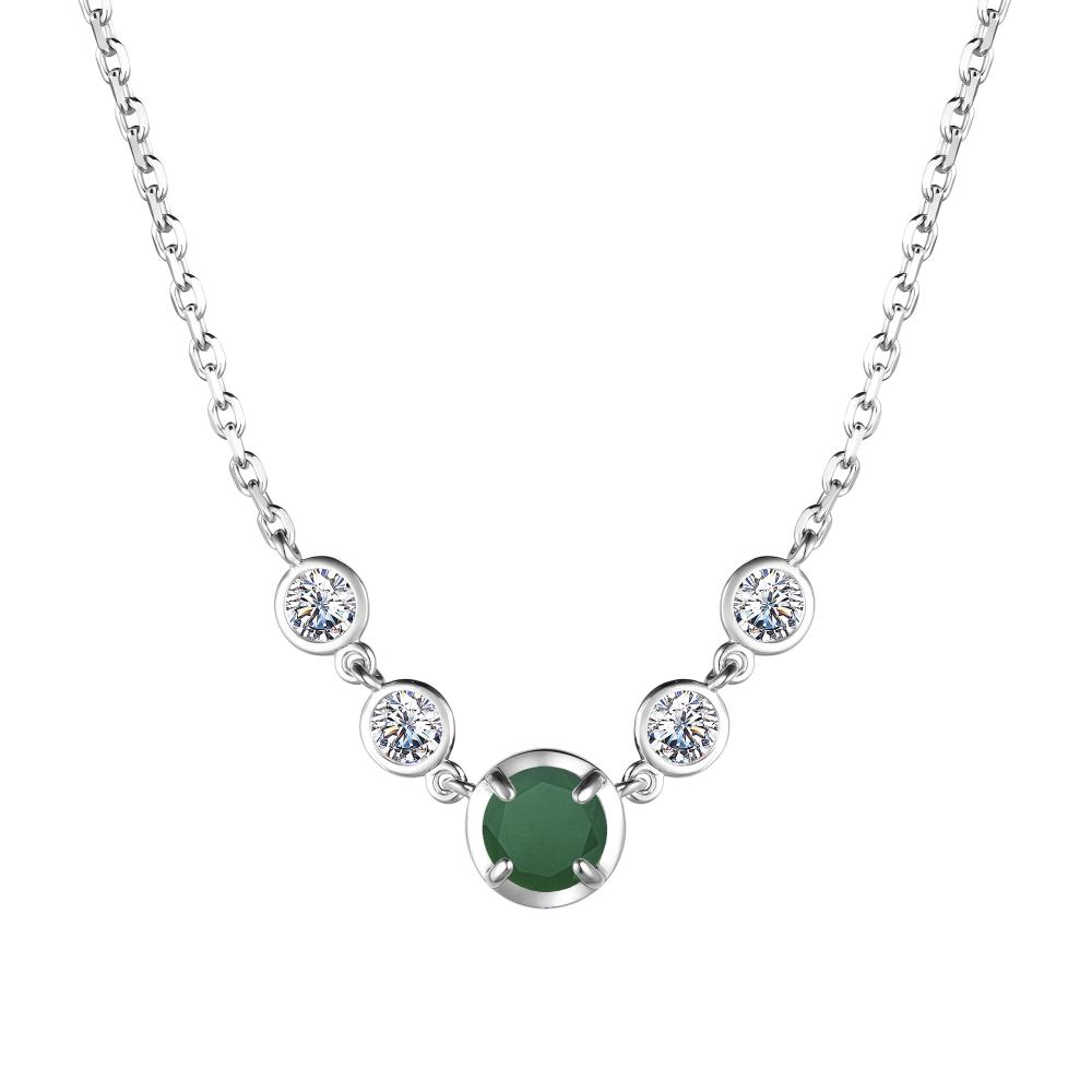 Колье из серебра 06-3859/00АГ-00