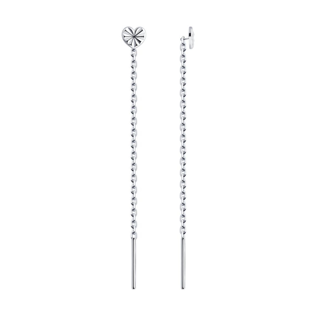 Серьги из серебра 94021807