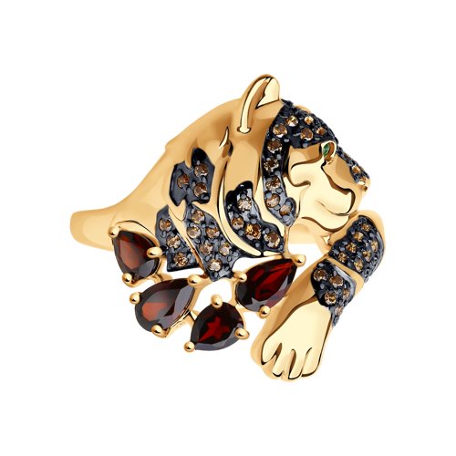 Кольцо из красного золота 585 пробы 716204