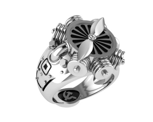 Печатка из серебра 0500114-10245