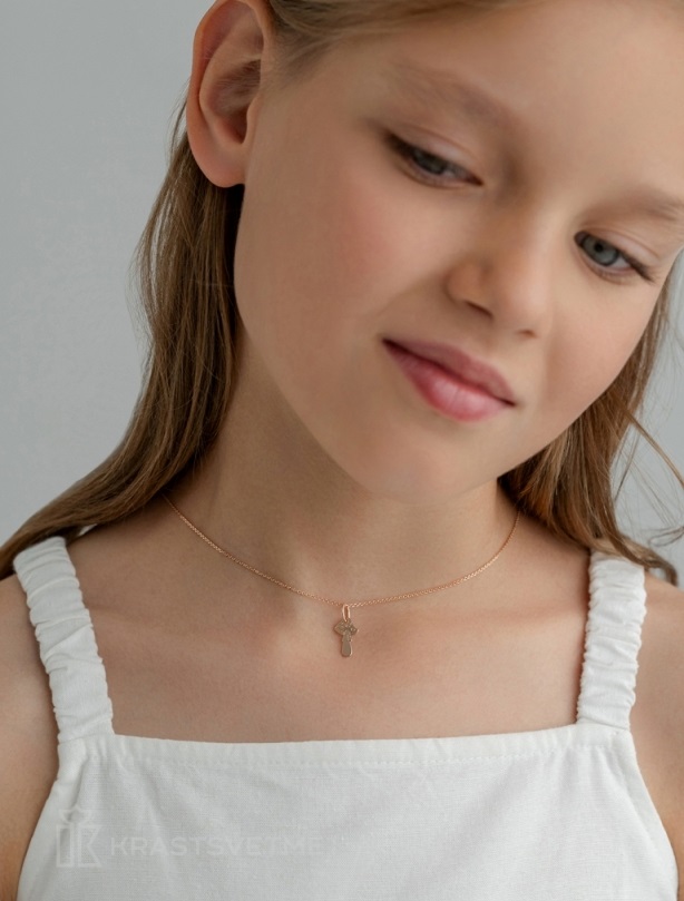 Подвеска из красного золота 585 пробы НП12-1500