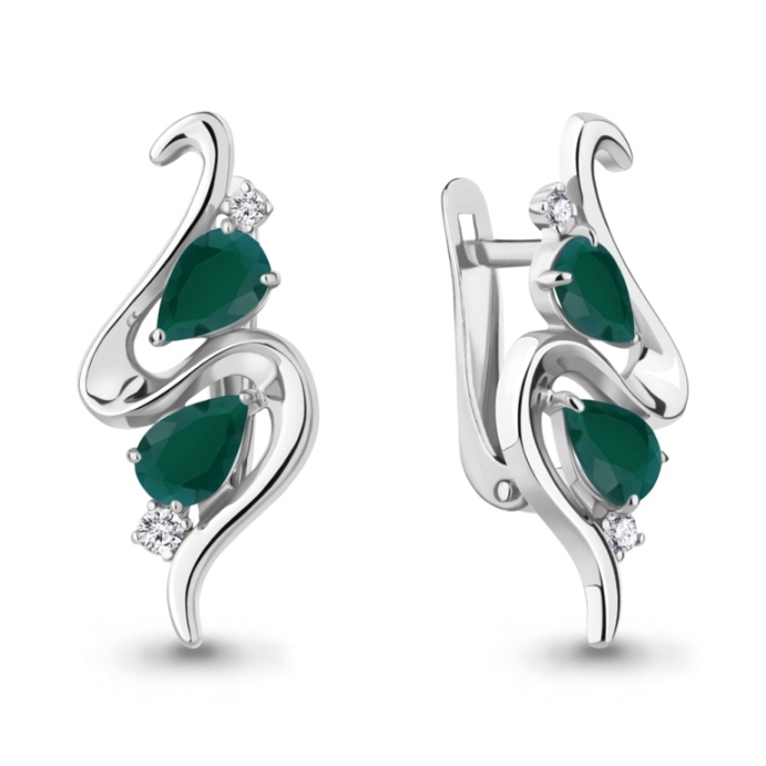 Серьги из серебра 4765909А