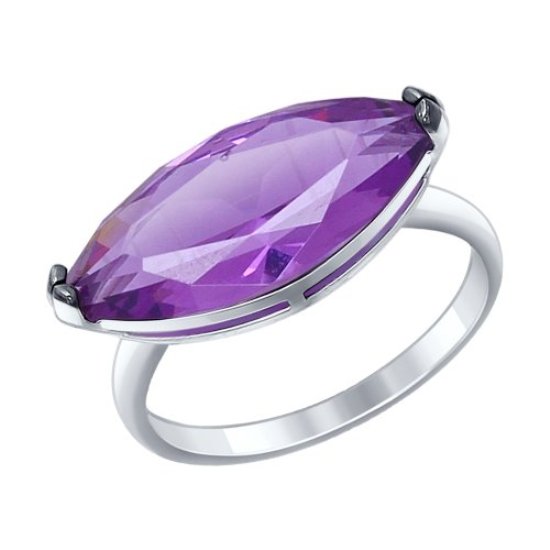 Кольцо из серебра 92011295