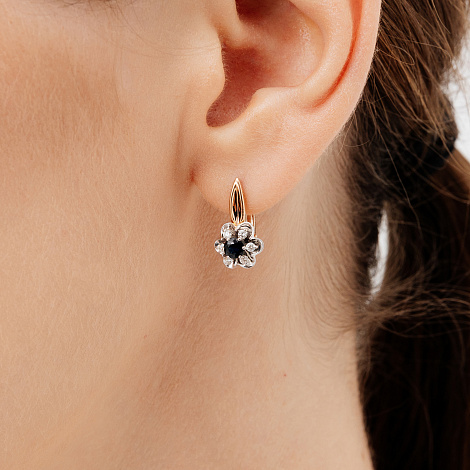 Серьги из золота 21050-102