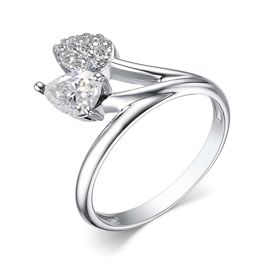 Кольцо из серебра 01-4062/00ГХ-00