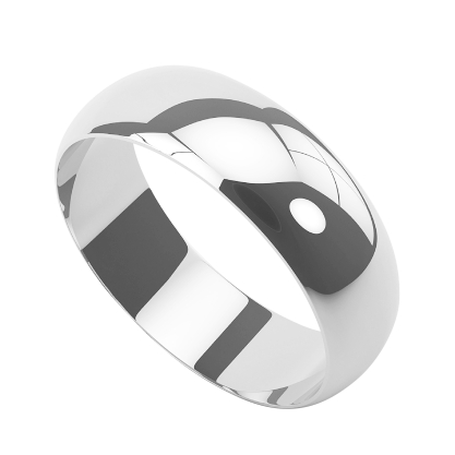 Кольцо из родированого серебра 925 пробы 126000С