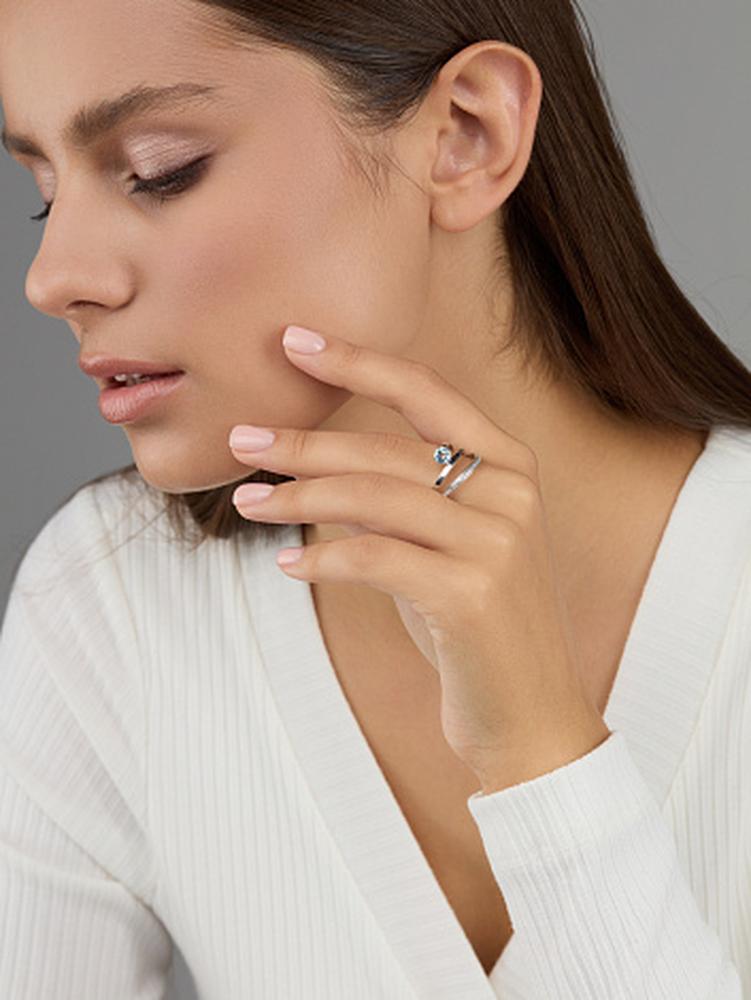 Кольцо из серебра 01-4294/00ТБ-00