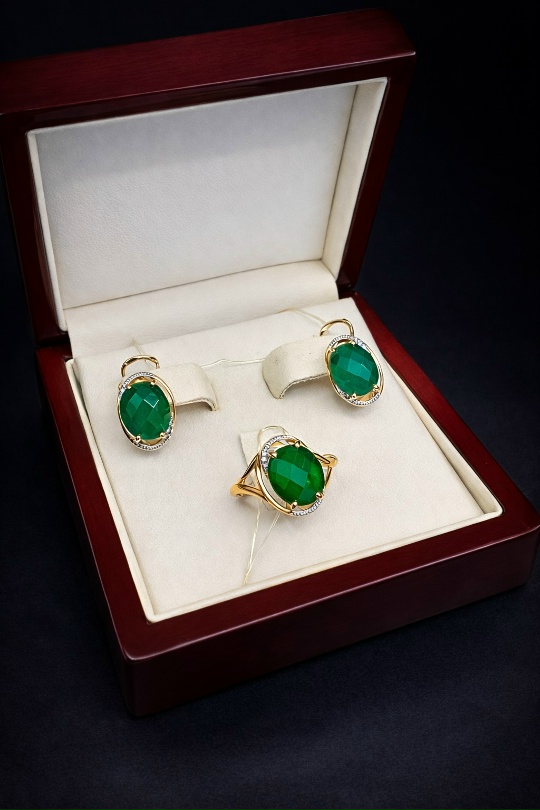 Кольцо из серебра 925 пробы 6534409А  Золочение