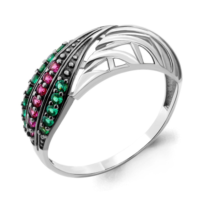 Кольцо из серебра 68091ГВ