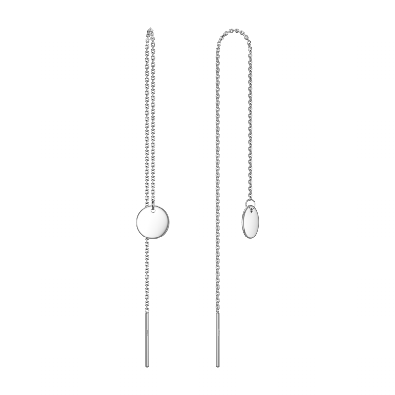 Серьги из серебра НС22-1825-3