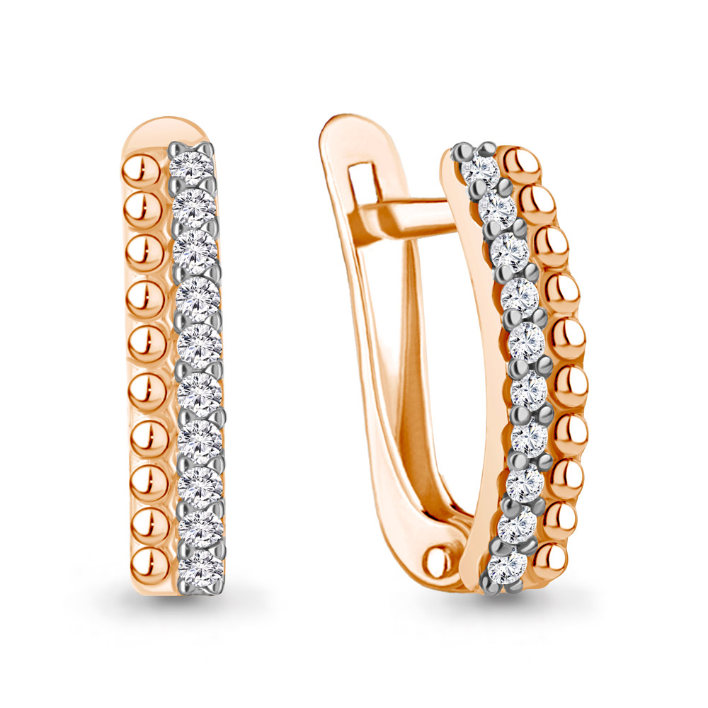 Серьги из золота 49941А