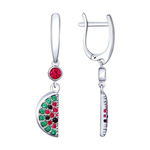 Серьги из серебра 94023127