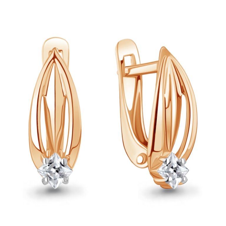 Серьги из золота 46398