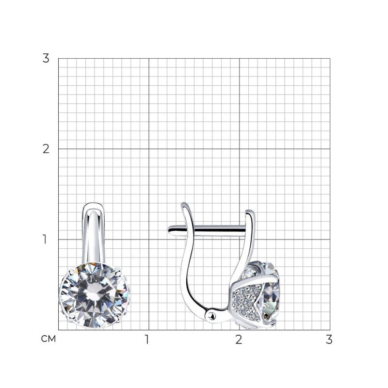Серьги из серебра 94023499
